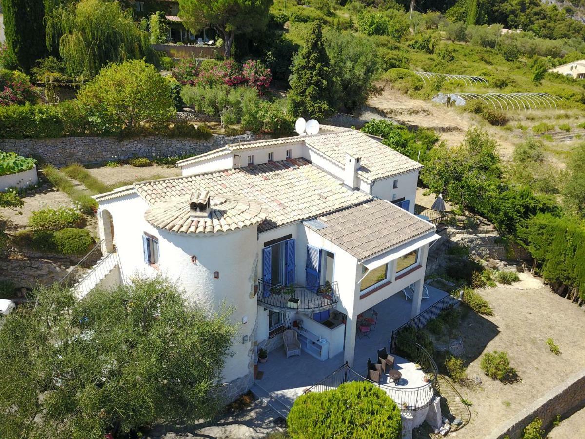 La Tourrette Bed and Breakfast Tourrettes-sur-Loup Exteriör bild